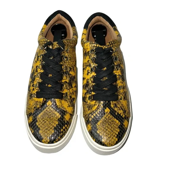 JOIE Snakeskin Sneakers Shoes
